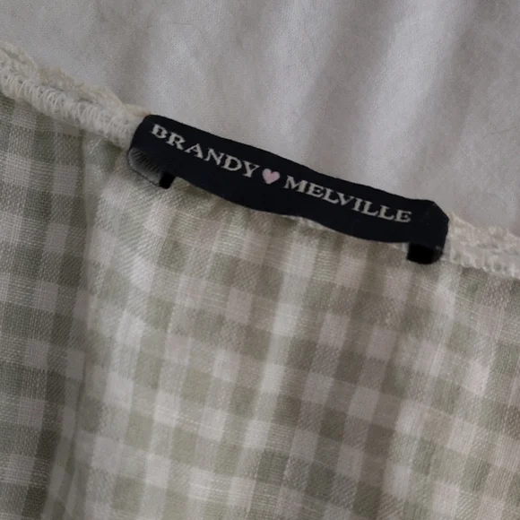 Brandy Melville Green Babydoll - Picture 2 of 4